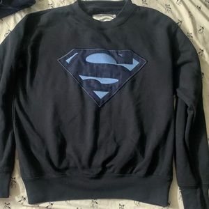Superman blue sweater